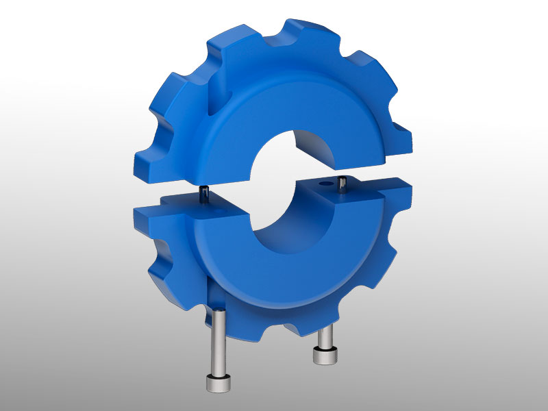 Split idler wheel 10 teeth - Part.582